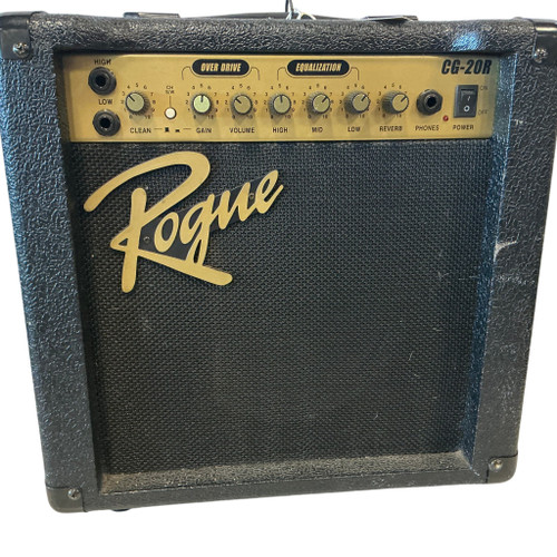 Vist Large View of Product Image Which is Used Rogue CG-20R 1 x 5 Solid State Amplifier 1 x 5