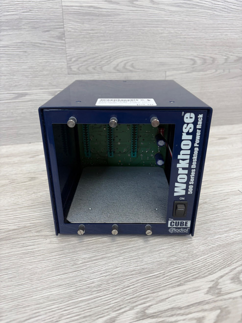 Vist Large View of Product Image Which is Used Radial Engineering WORKHORSE CUBE POWER RACK Small Keyboard Case