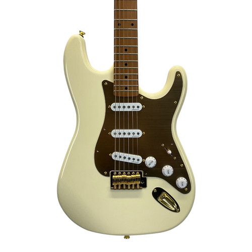 Vist Large View of Product Image Which is Used Harley Benton ST-62DLX OW Electric Guitar White 6-String