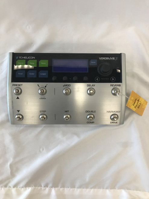 Vist Large View of Product Image Which is Used TC Electronic TC HELICON VOICELIVE 3 Floorboard Amp Modeling + FX