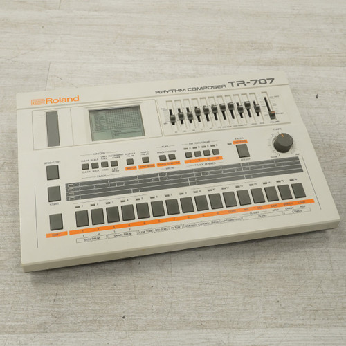 Vist Large View of Product Image Which is Used Roland TR-707 Vintage Drum Machine