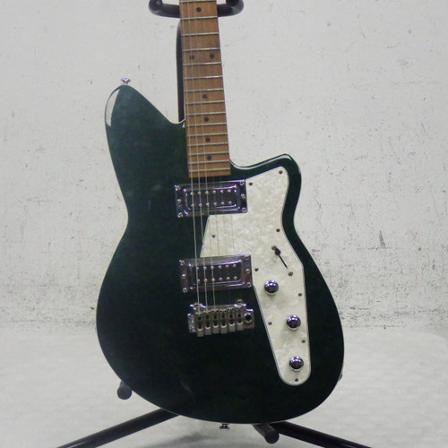 Vist Large View of Product Image Which is Used Reverend Jetstream RB Offset Double Cutaway Electric Guitar Green 6-String