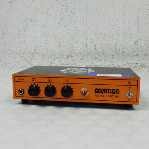 Vist Large View of Product Image Which is Used Orange PEDAL BABY 100 Solid State Guitar Head