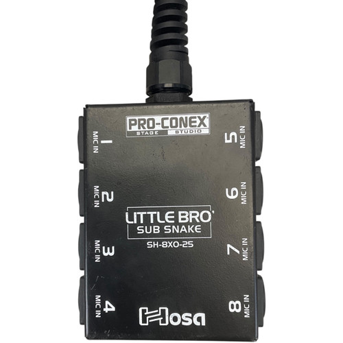 Vist Large View of Product Image Which is Used Hosa 8 Channel Xlr Snake