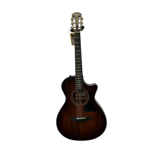 Vist Large View of Product Image Which is Used Taylor 322CE 12FRET BLACKWOOD Solid Top Acoustic Guitar Sunburst