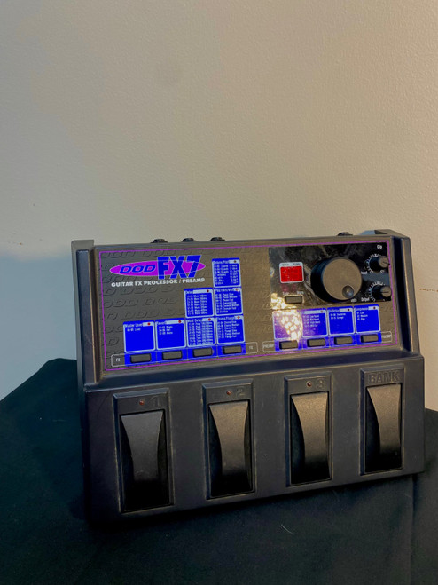 Vist Large View of Product Image Which is Used DOD FX7 GUITAR FX PROCESSOR PREAMP Vintage Multi-FX Pedal