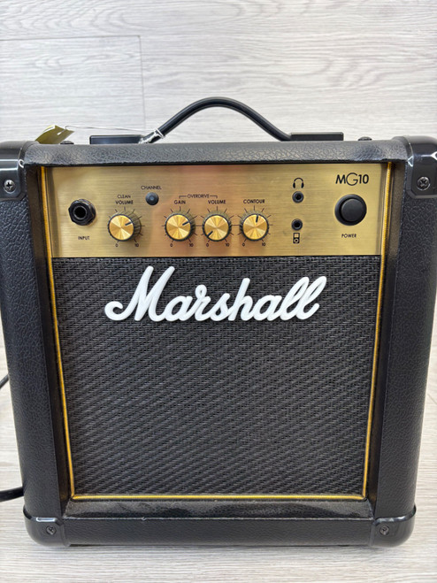 Vist Large View of Product Image Which is Used Marshall MG10CF 1 x 8 Solid State Amplifier 1 x 8
