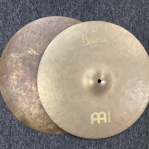 Vist Large View of Product Image Which is Used Meinl BYZANCE Hi Hat Cymbals Other