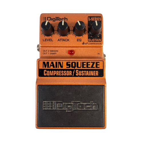Vist Large View of Product Image Which is Used DigiTech Main Squeeze Compressor Sustainer Pedal