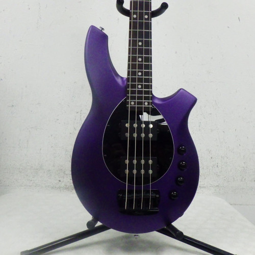 Vist Large View of Product Image Which is Used Sterling by Ernie Ball BONGO Bass Guitar Purple 4-String