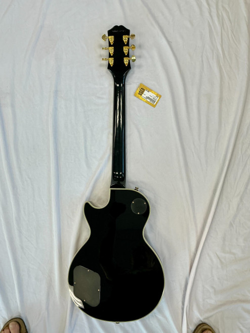 Vist Large View of Product Image Which is Used 2021 Epiphone LES PAUL CUSTOM LP Type Electric Guitar Black 6-String