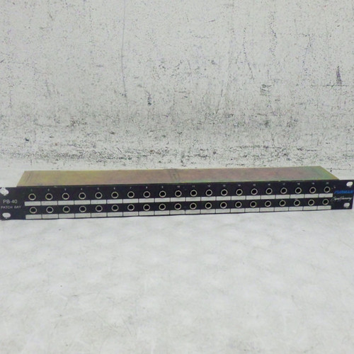 Vist Large View of Product Image Which is Used Furman PB-40 Patchbay Pro Sound Effects Unit