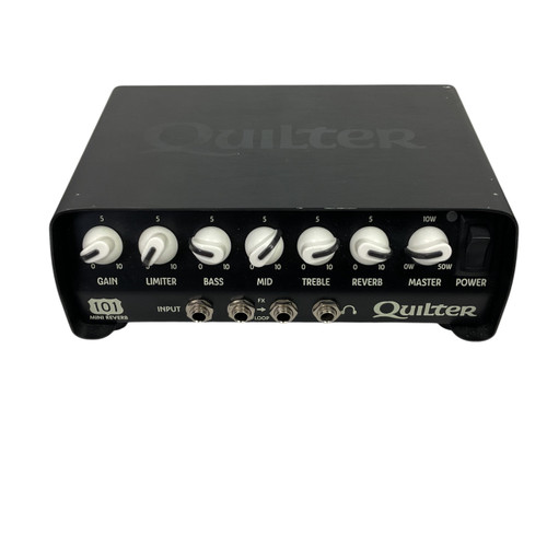 Vist Large View of Product Image Which is Used Quilter 101 MINI REVERB Solid State Guitar Head