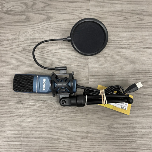Vist Large View of Product Image Which is Used - Tonor TC-77 W/SHOCKMOUNT/POPFILTER USB Microphone