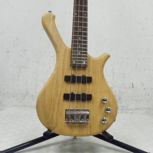 Vist Large View of Product Image Which is Used Glen Burton MINI BASS Bass Guitar Natural 4-String