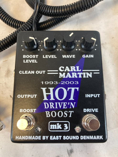 Vist Large View of Product Image Which is Used Carl Martin HOT DRIVE N BOOST MKIII Pedal