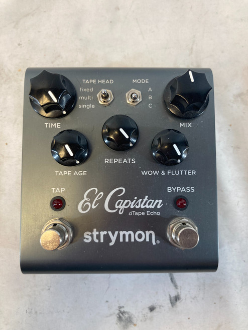 Vist Large View of Product Image Which is Used Strymon EL CAPISTAN TAPE ECHO Delay Pedal