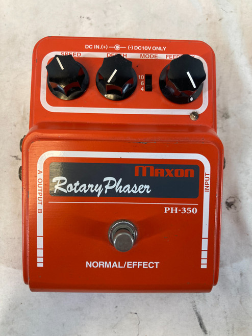 Vist Large View of Product Image Which is Used Maxon PH-350 ROTARY PHASER Pedal