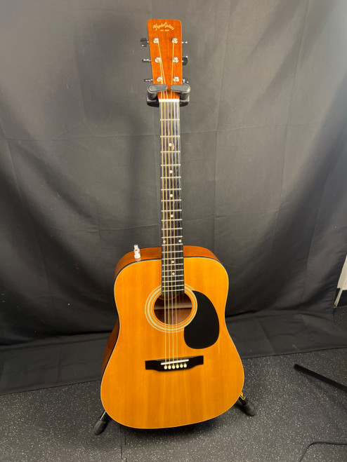 Vist Large View of Product Image Which is Used Hondo H-18E Vintage Laminate Top Acoustic Guitar Wood