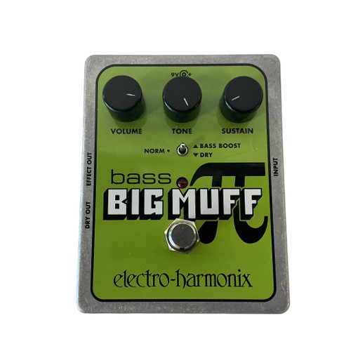 Vist Large View of Product Image Which is Used Electro Harmonix (E/H) BASS BIG MUFF PI Distortion Pedal