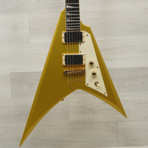 Vist Large View of Product Image Which is Used Ltd Kh-v Kirk Hammett Electric Guitar Goldtop