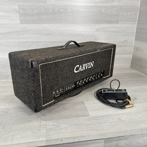 Vist Large View of Product Image Which is Used Carvin Vintage X100B - 100-watt Tube Guitar Amplifier Head
