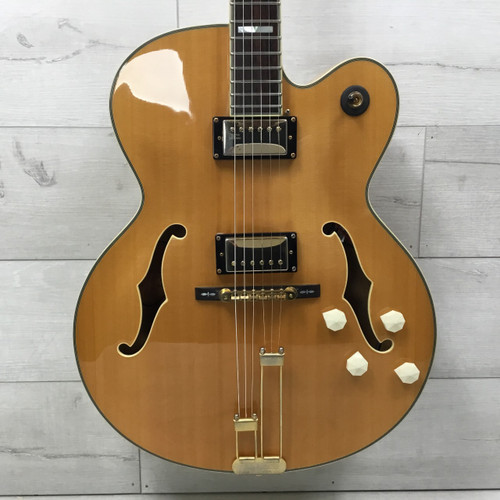Vist Large View of Product Image Which is Used Epiphone Broadway NA Hollowbody Electric Guitar Natural