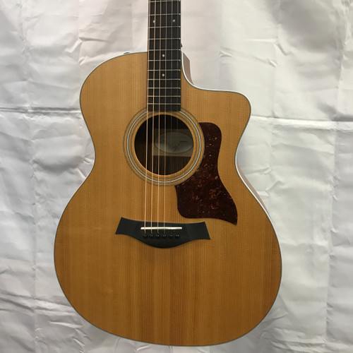 Vist Large View of Product Image Which is Used Taylor 214CE Solid Top Acoustic Guitar Wood