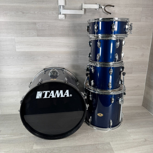 Vist Large View of Product Image Which is Used Tama Swingstar 5-piece Drum Kit - Blue - Cymbals and Hardware Included - Local Pickup Only