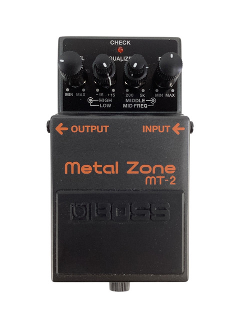 Vist Large View of Product Image Which is Used Boss METAL ZONE MT-2 Distortion Pedal 