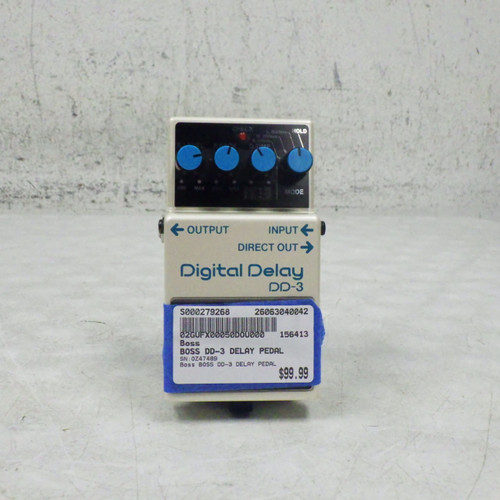 Vist Large View of Product Image Which is Used Boss BOSS DD-3 DELAY PEDAL Delay Pedal