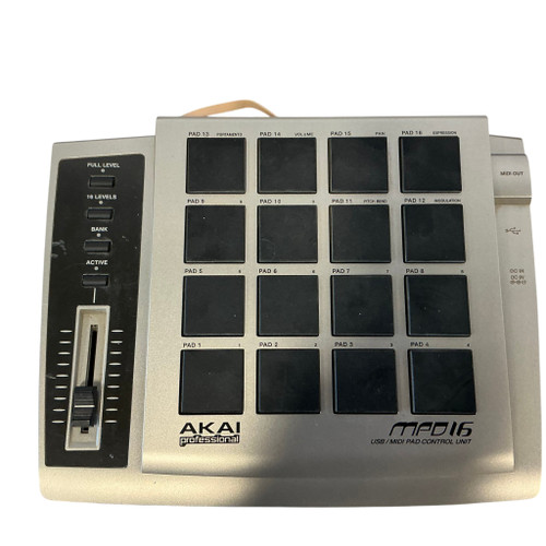 Vist Large View of Product Image Which is Used Akai MPD16 Pro Sound Product