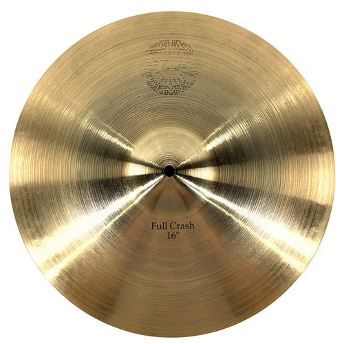 Vist Large View of Product Image Which is Used Paiste Sound Formula 16 Full Crash Cymbal 