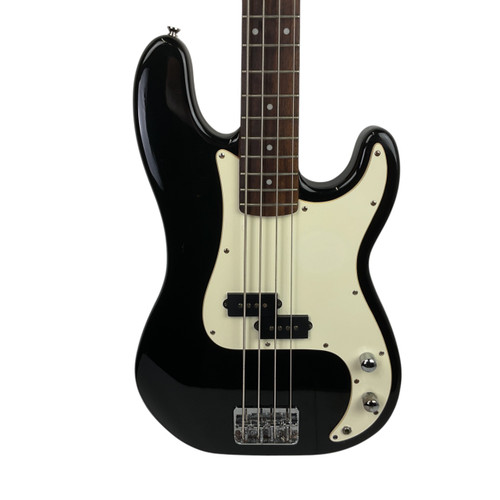 Vist Large View of Product Image Which is Used Squier AFFINITY P-BASS P Type Bass Guitar Black 4-String