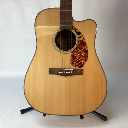 Vist Large View of Product Image Which is Used Fender CD-140SCE Solid Top Acoustic Guitar Natural