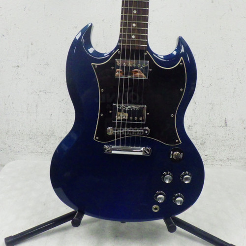 Vist Large View of Product Image Which is Used Gibson 2004 Sg 61 Sapphire Highorder Pickups SG Type Electric Guitar Blue 6-String