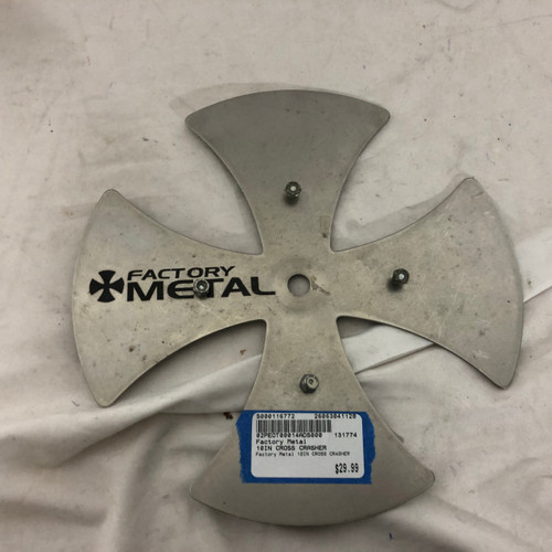 Vist Large View of Product Image Which is Used Factory Metal 10IN CROSS CRASHER Percussion Instrument