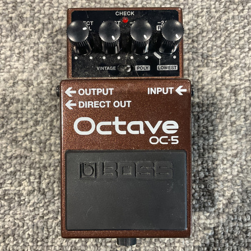 Vist Large View of Product Image Which is Used BOSS OC-5 OCTAVE Guitar Pedal