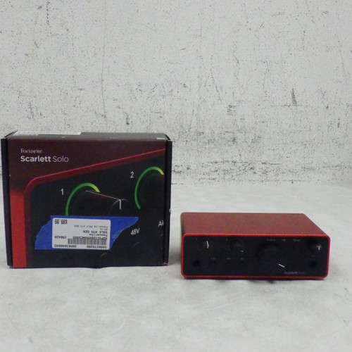Vist Large View of Product Image Which is Used Focusrite SOLO 4TH GEN Computer Interface 1 A/D Recording Inputs