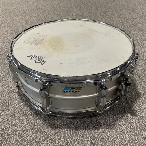 Vist Large View of Product Image Which is Used LUDWIG ACROLITE 5 X 14 B/O 8-LUG ALUMINUM Snare Drum