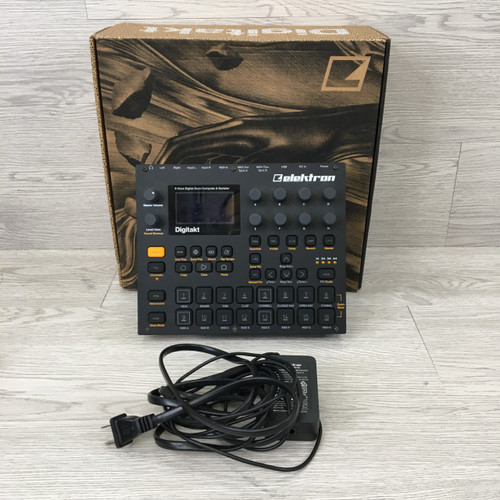Vist Large View of Product Image Which is Used Elektron DIGITAKT DRUM MACHINE/SAMPLER Sampler
