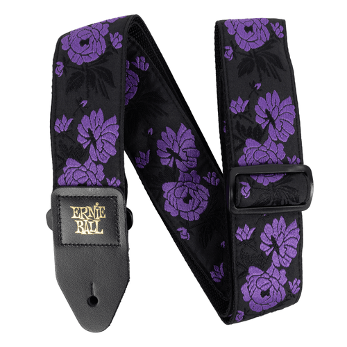 New Ernie Ball Jacquard Lavender Rose Strap