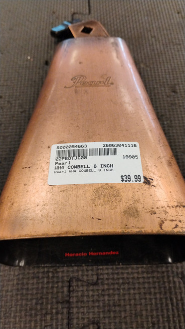 Vist Large View of Product Image Which is Used Pearl HH4 COWBELL 8 INCH Percussion Instrument