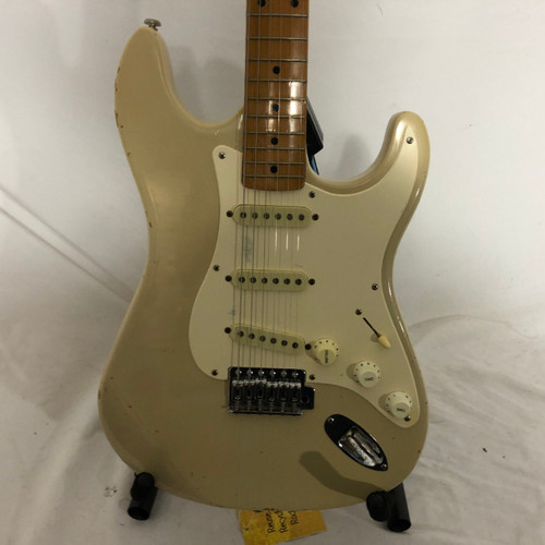 Vist Large View of Product Image Which is Used Harmony H80 Vintage S Type Electric Guitar White 6-String