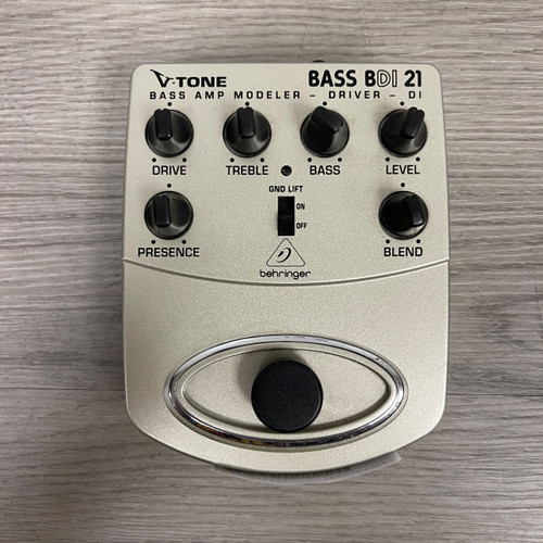 Vist Large View of Product Image Which is Used - Behringer BASS BDI 21 Amp Modeling Pedal