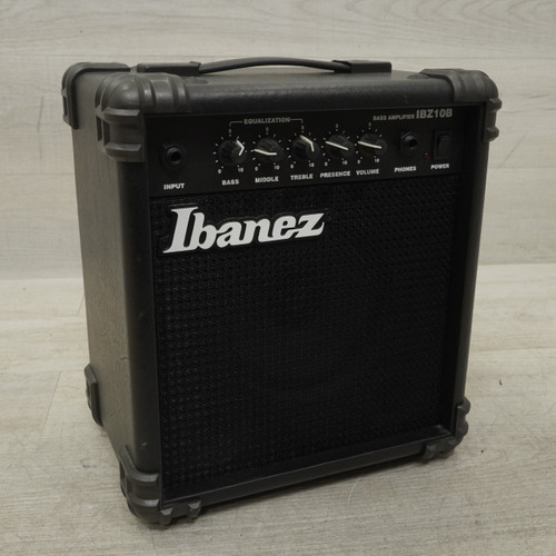 Vist Large View of Product Image Which is Used Ibanez IBZ10B 1x10 Bass Combo Amplifier