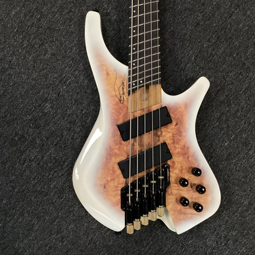 Vist Large View of Product Image Which is Used Caraya B5MS Bass Guitar Wood 5-String