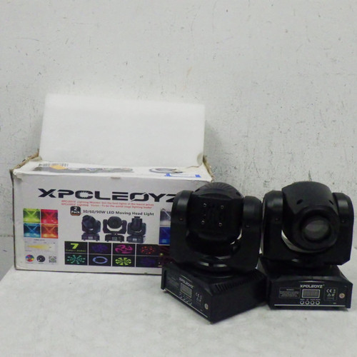 Vist Large View of Product Image Which is Used Xpovleoyz Led Moving Head Light Pair Moving Light