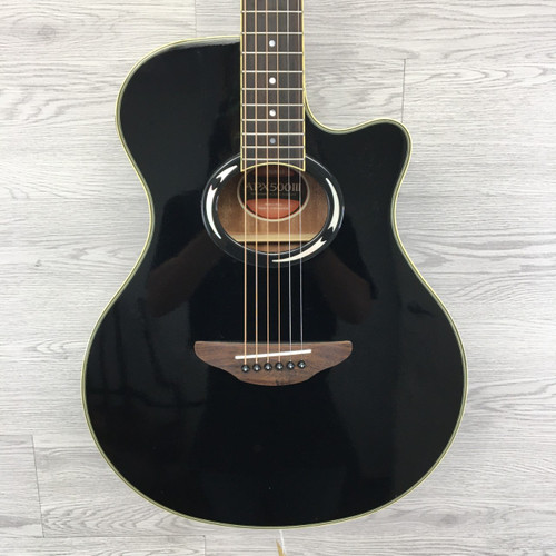 Vist Large View of Product Image Which is Used Yamaha APX500III Solid Top Acoustic Guitar Black