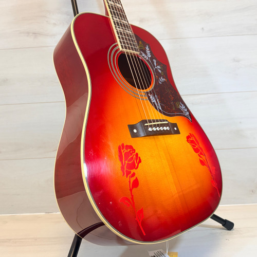 Vist Large View of Product Image Which is Used Epiphone HUMMINGBIRD HS Laminate Top Acoustic Guitar Cherry Sunburst